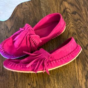 Broncy Donkey fringe dayworker moccasin size 8